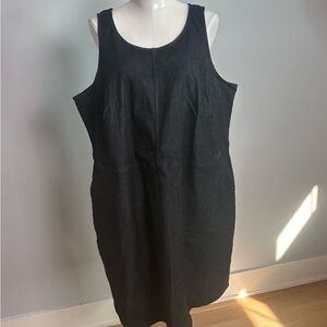New Universal Standard grey Sleeveless Dress